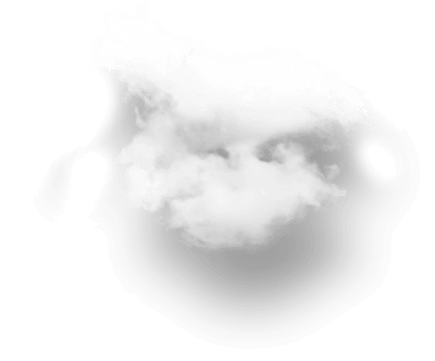 Decorative cloud illustration for home buying steps