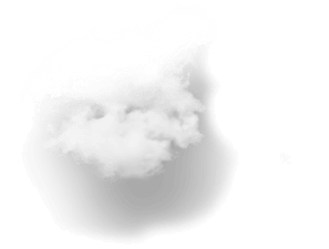 Decorative cloud illustration