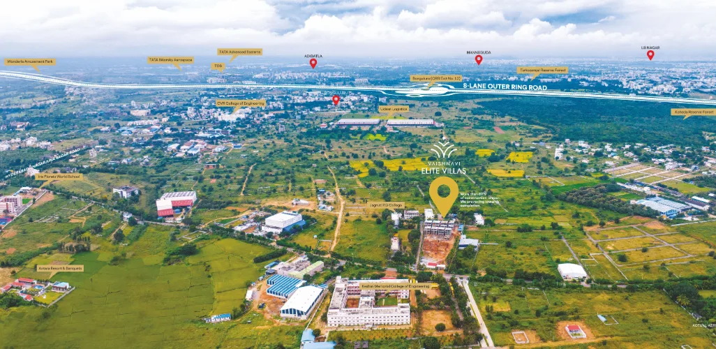Villas in Adibatla Amenities