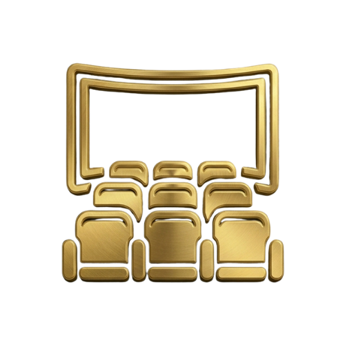 Private home theatre - luxury entertainment